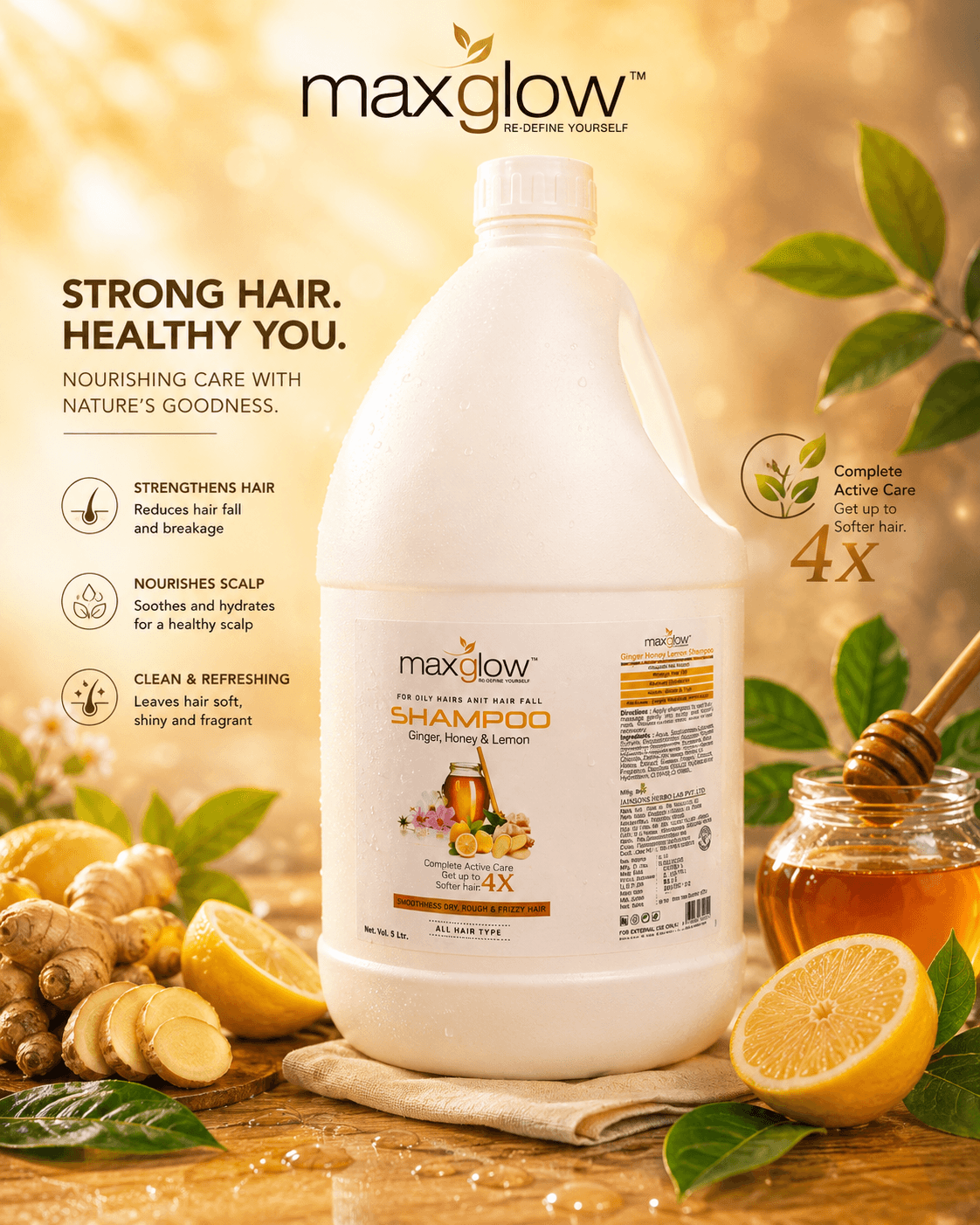 GINGER HONEY SHAMPOO